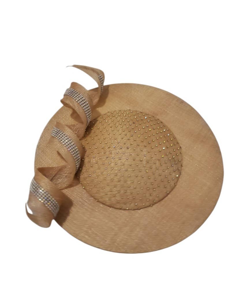 Rehoboth Hats - Wholesale Fascinator Hat - Women's - Spiral Elegance Sinamay Fascinator8