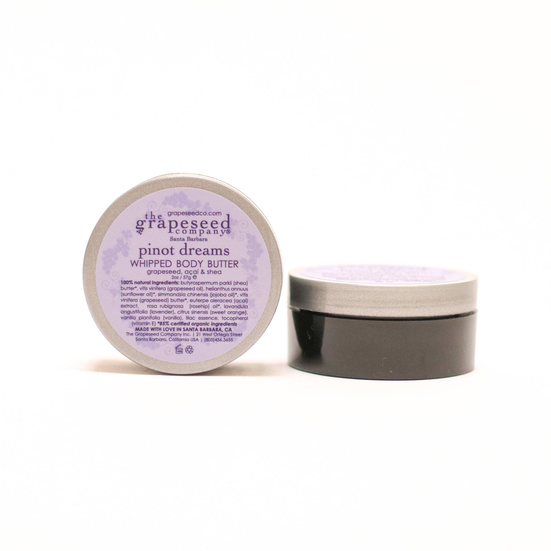 The Grapeseed Company - Wholesale Body Balm/Butter - Whipped Body Butter 2oz2