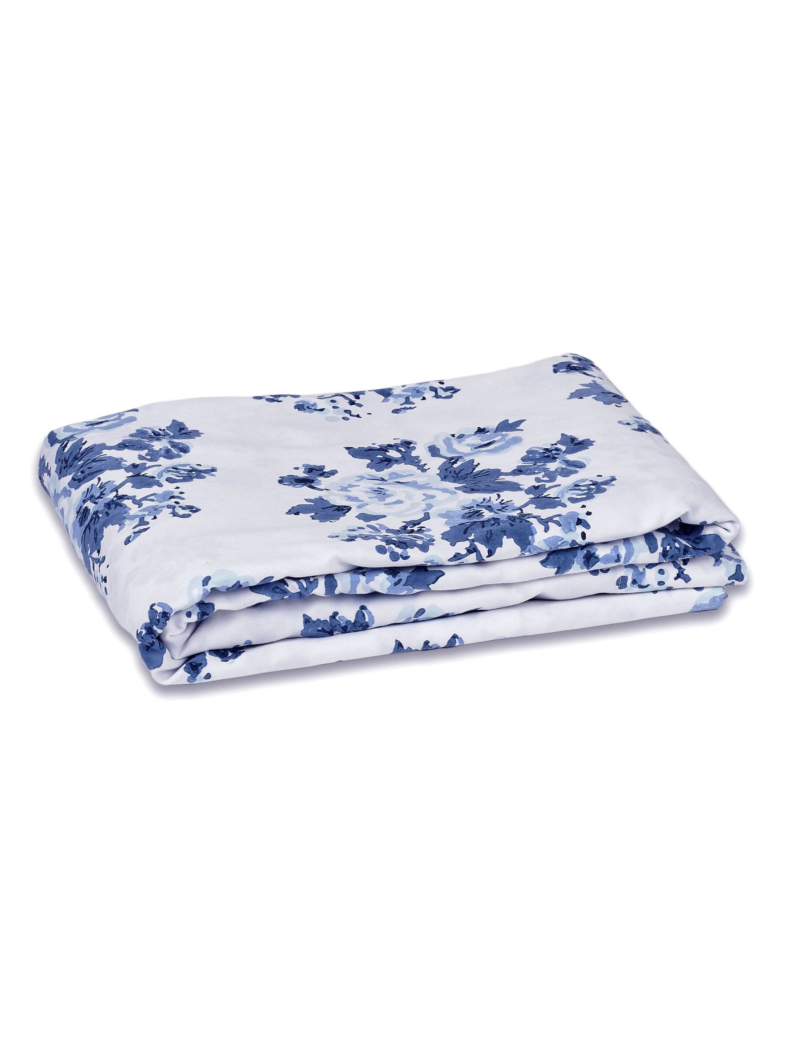 Bliss and Mischief - Wholesale Fitted Sheet - Fitted Sheet in Blossom Market Blue1
