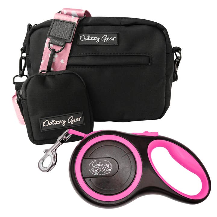 Holiday Gift Dog Mom Walking Bag and Leash- Limited Edition for wholesale by Daizzy Gear