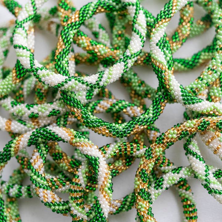 Aid Through Trade - Wholesale Jewelry Set - Lucky Charm St. Patrick's Day Original Roll-On® Bracelets2