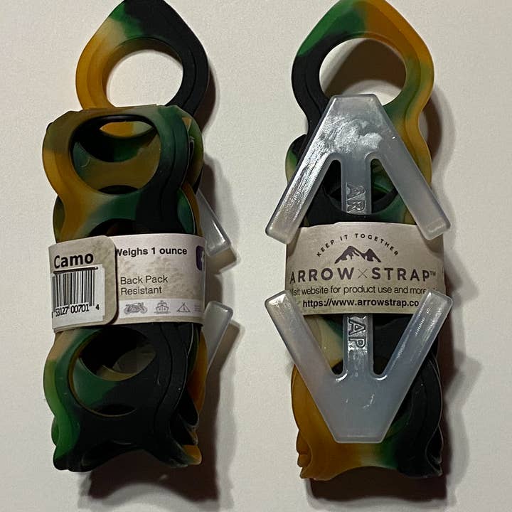 Camo ArrowStrap w/ Barcoded Label for wholesale by ArrowStrap