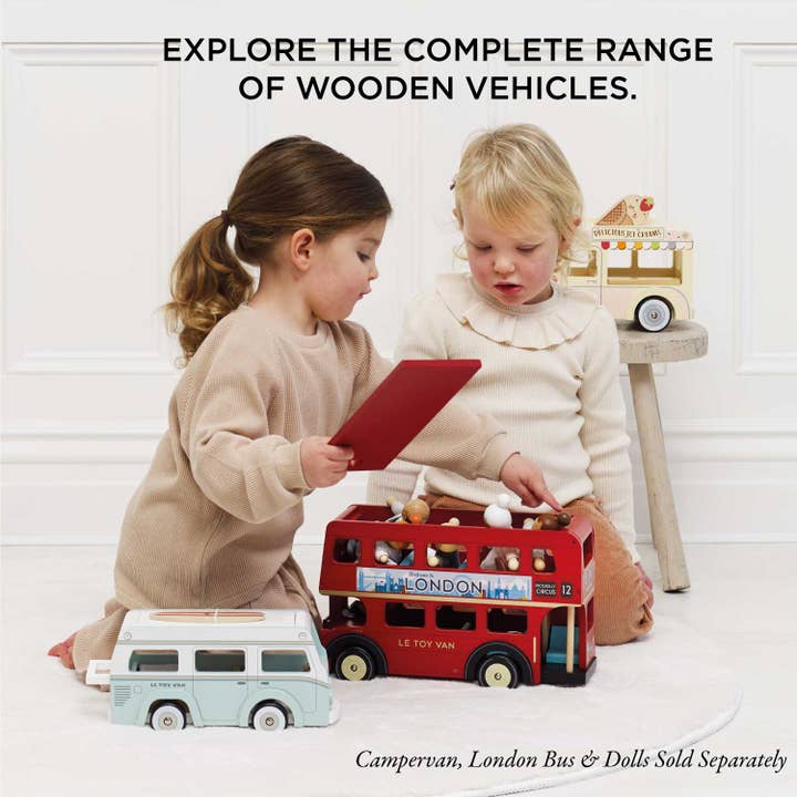Le Toy Van – wholesale Toy car/truck – Child – Wooden Ice Cream Van8