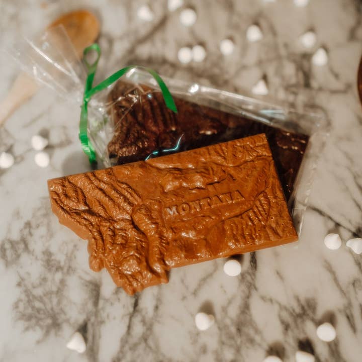 Nikko's Chocolates - Wholesale Chocolate Bar - Montana Topographical Chocolate Bar