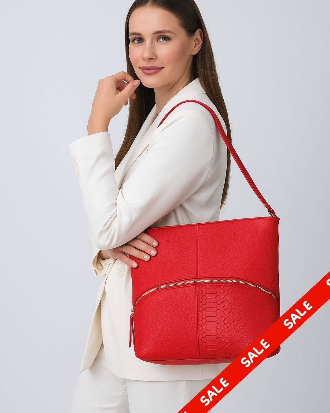 VIA FIORE - Vente Sac porté épaule – femme - VIA FIORE - SAC À MAIN SACOCHE TOTE POCHETTE SACOCHE ANSE - #102