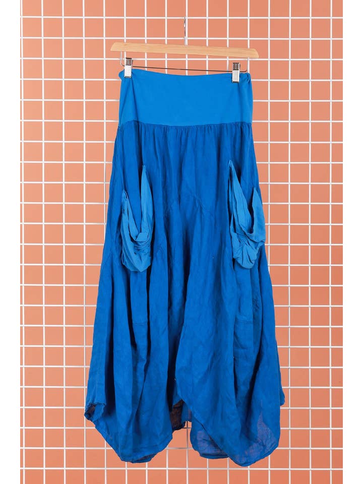 la maison des fibres naturelles – wholesale Kjol - Dam – Linnekjol i storlek One Size (US 12-16, UK 8-12, EU 40-44)17