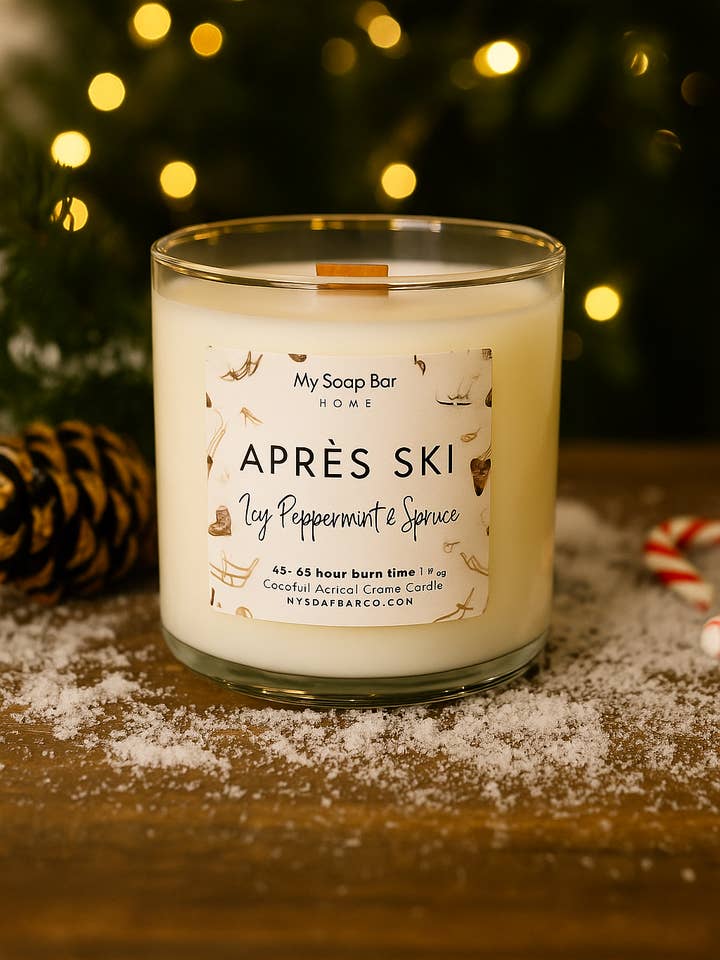 Après Ski Candle for wholesale by My Soap Bar