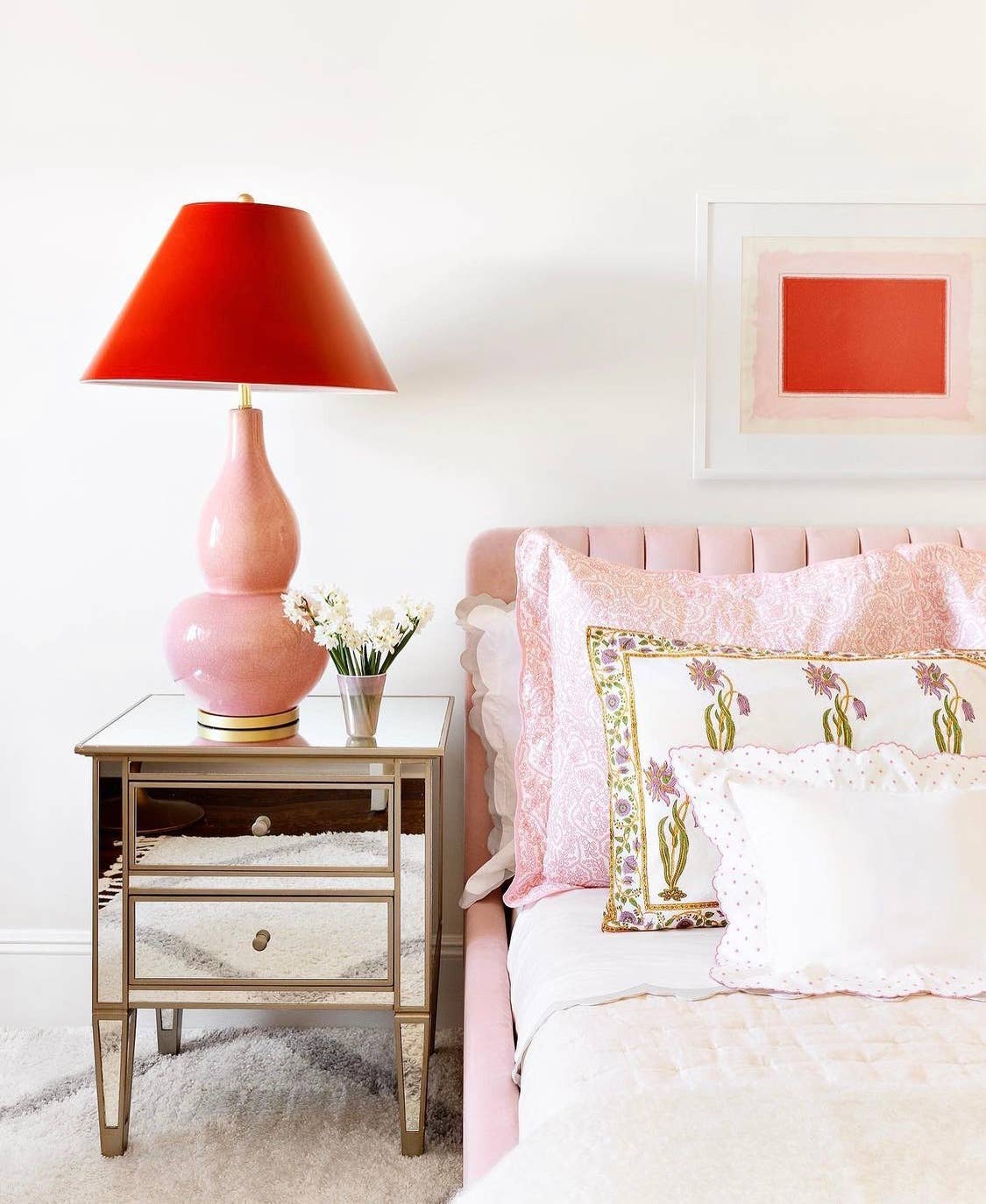 Emily Keating Snyder - Wholesale Art Print - Bright Colorful Red & Pink Art Print | Abstract Wall Art4