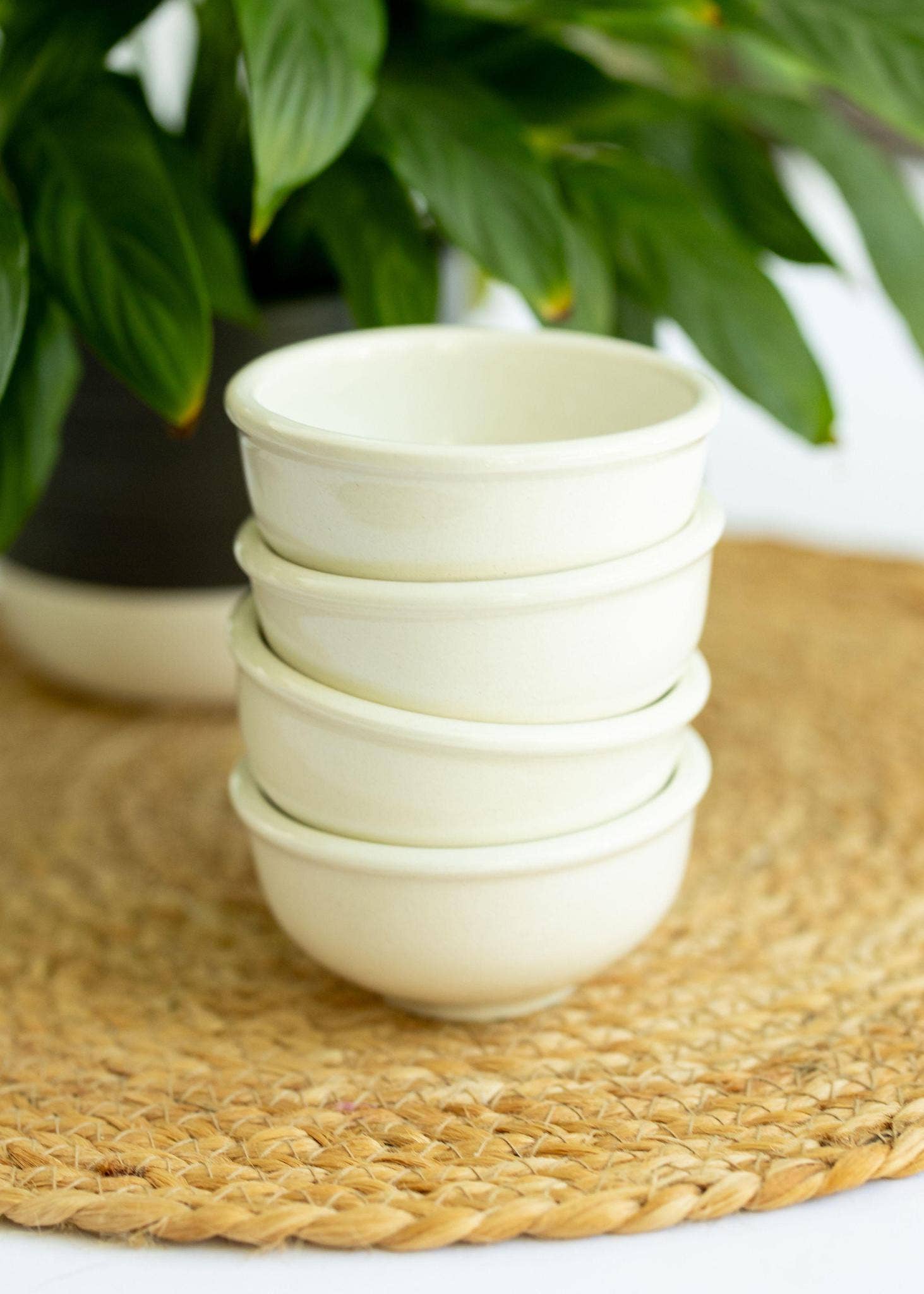 Mercy House Global - Wholesale Condiment/Dip Bowl - Ceramic Dip Bowls | Set of 21