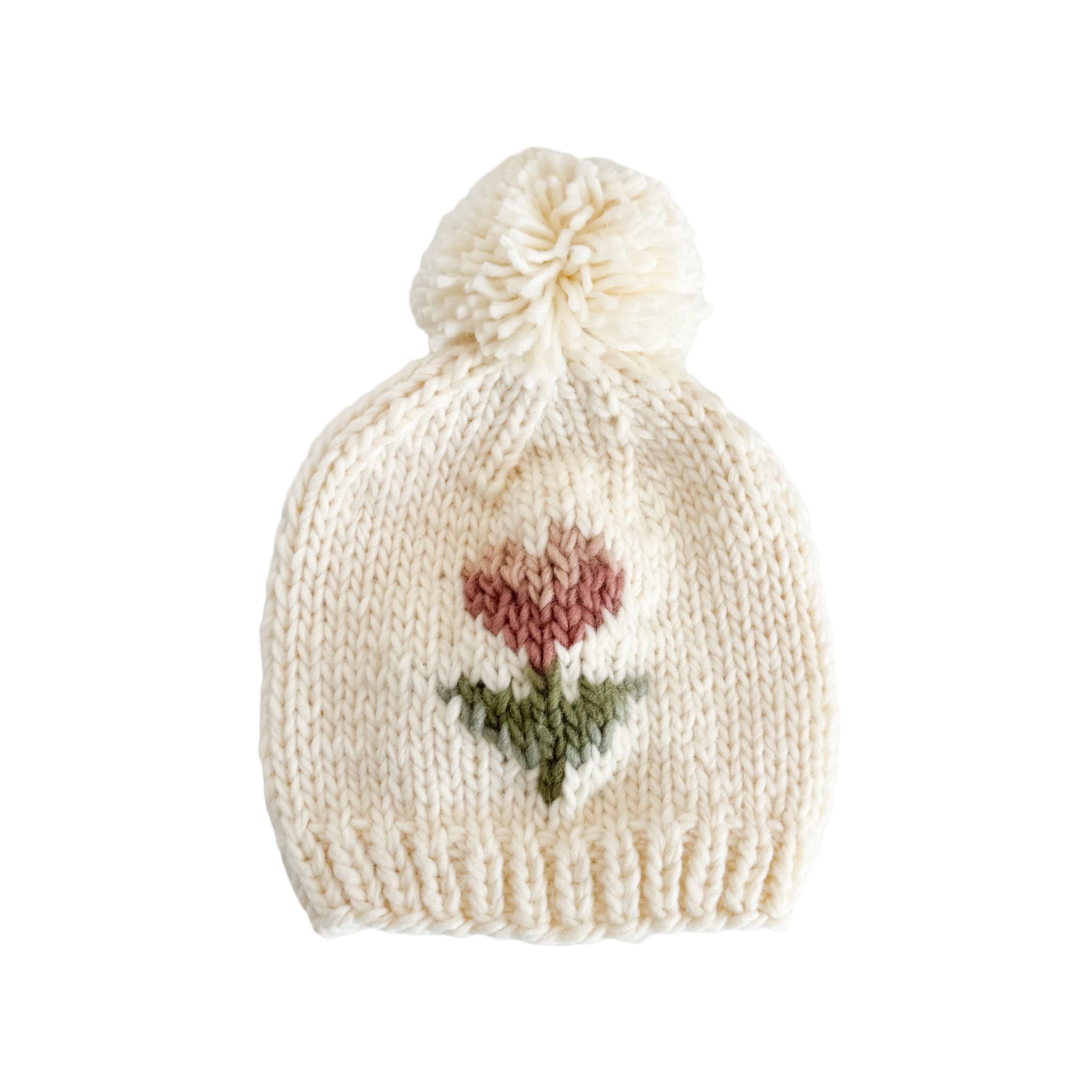 Figgy Friends - Vendita all'ingrosso Cappello - Neonati - Cappellino con fiore tulipano lavorato a mano per bambini, ideale per autunno e primavera2