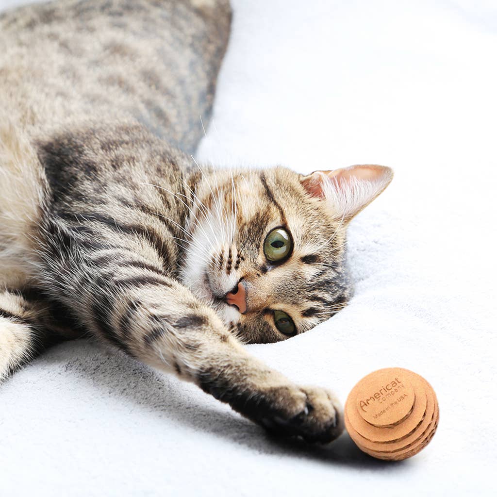 Americat Company - Wholesale Pet Toy - Cat - Cat Toy Balls - Made in USA, Eco-friendly2
