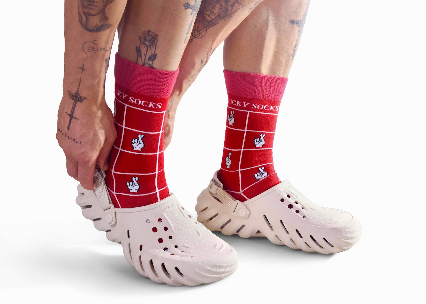 Happy Bits Socks - Wholesale Sokken - Uniseks - Geluksbamboe Sokken| Rode Bamboe Sokken3