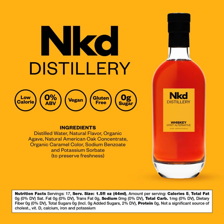 Nkd Distillery - Wholesale Non-Alcoholic Spirits/Wine/Beer - Non Alcoholic Whiskey Alternative3