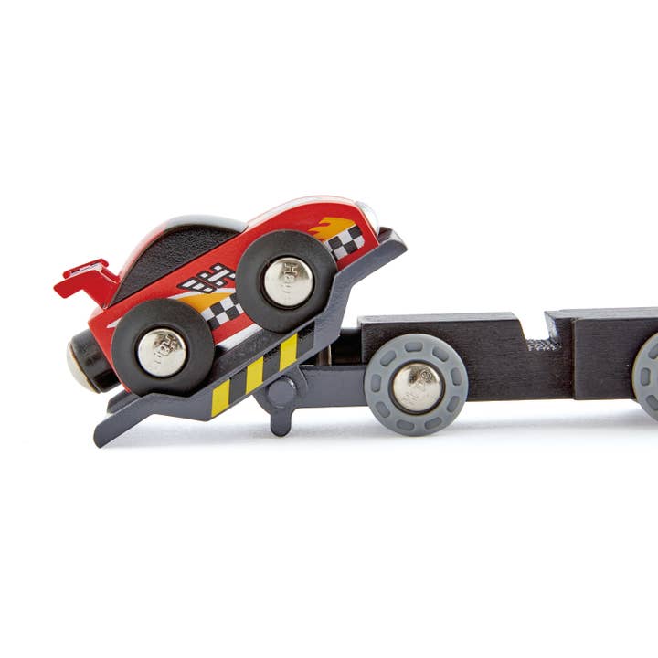 Hape Toys - Wholesale Classic Toy - Kids - Race Car Transporter1