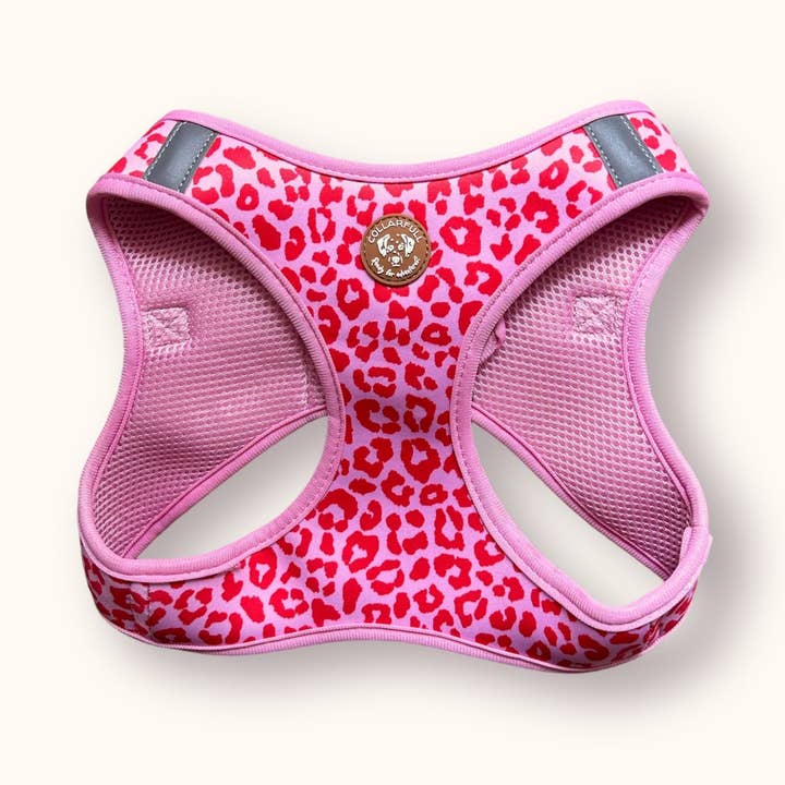Collarfull - Venta al por mayor Arnés - Perros - Arnés escalonable para perros Tiny Trails - Pink Panther0