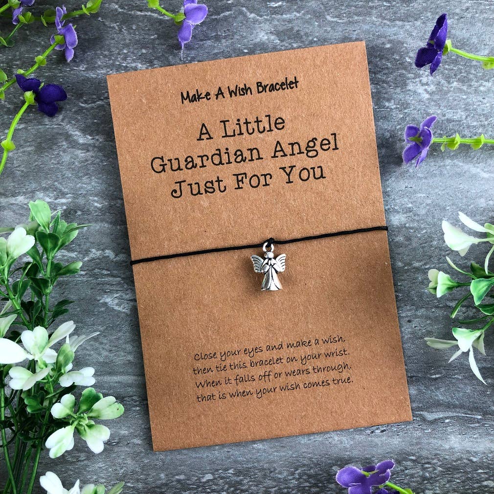 The Persnickety Co – wholesale Charm/dangle bracelet – Guardian Angel Wish Bracelet1