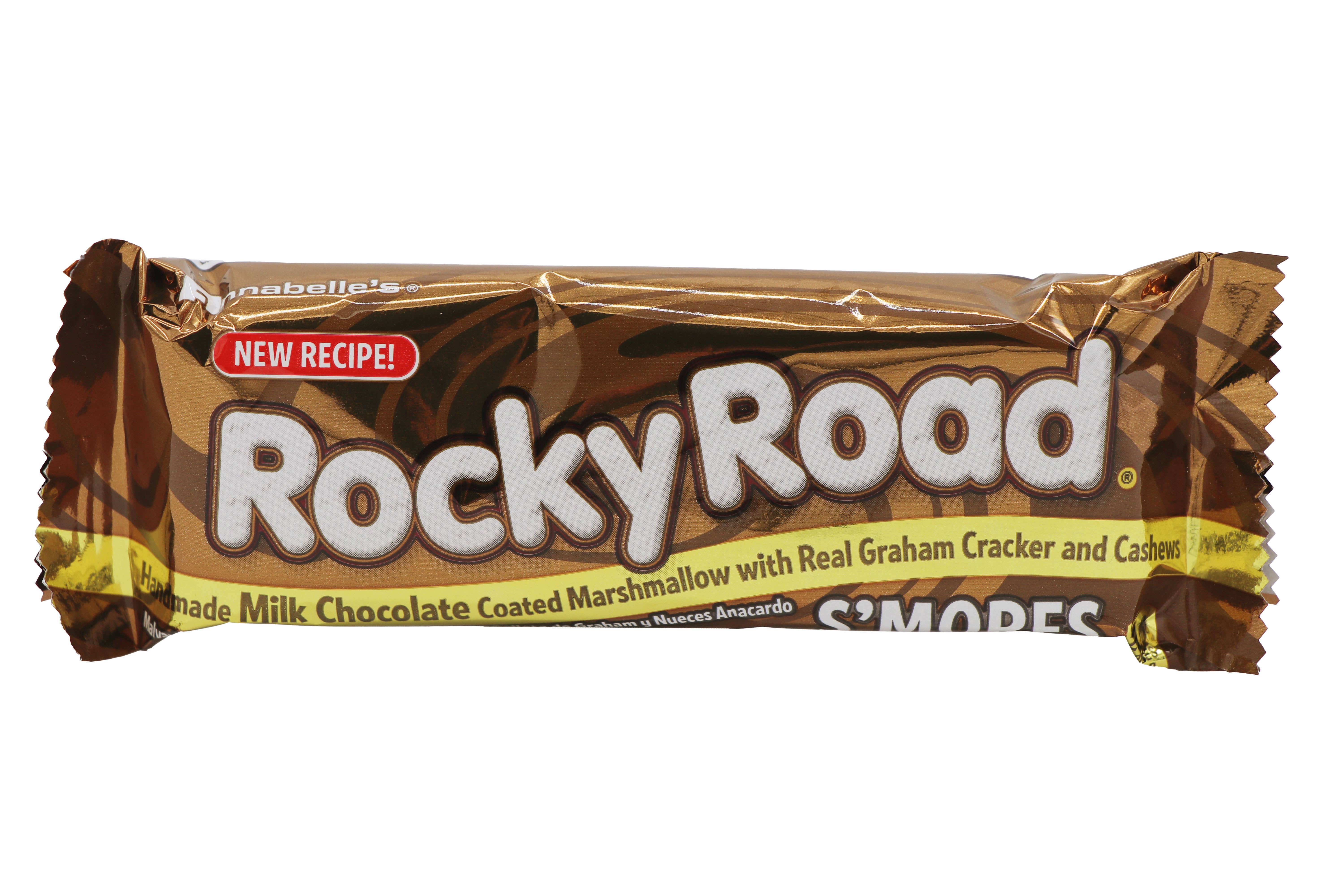 Grandpa Joe's Candy Shop - Wholesale Chocolate Bar - Rocky Road S'mores Candy Bar, 1.65oz, 24ct Case1
