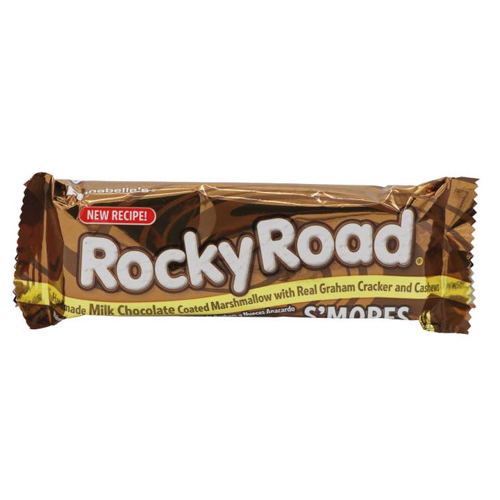 Grandpa Joe's Candy Shop - Wholesale Chocolate Bar - Rocky Road S'mores Candy Bar, 1.65oz, 24ct Case1
