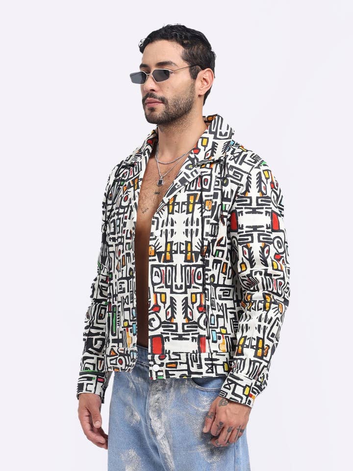 Labyrinth Loop Jacket for wholesale by SHAM