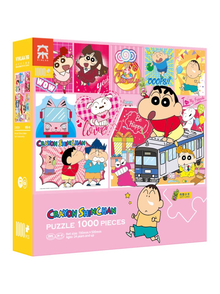 Vinlaa Crayon Shinchan ¡Vamos! ¡Amigos! ZJ63316 1000 piezas para venta al por mayor de Toyfive