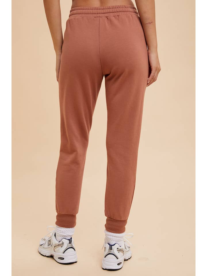 In Loom - Wholesale Lounge Sweatpants/Joggers - Women's - GARMENT WASHED PIPED JOGGERS2