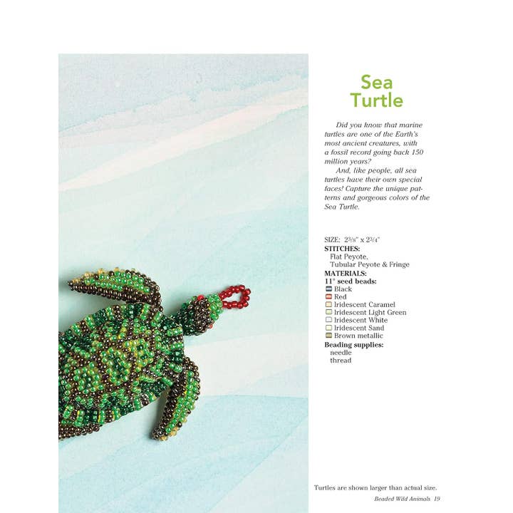 Fox Chapel Publishing - Wholesale Crafts, Hobbies & DIY Book - Beaded Wild Animals - Key Chains, Dangles and Jewelry2