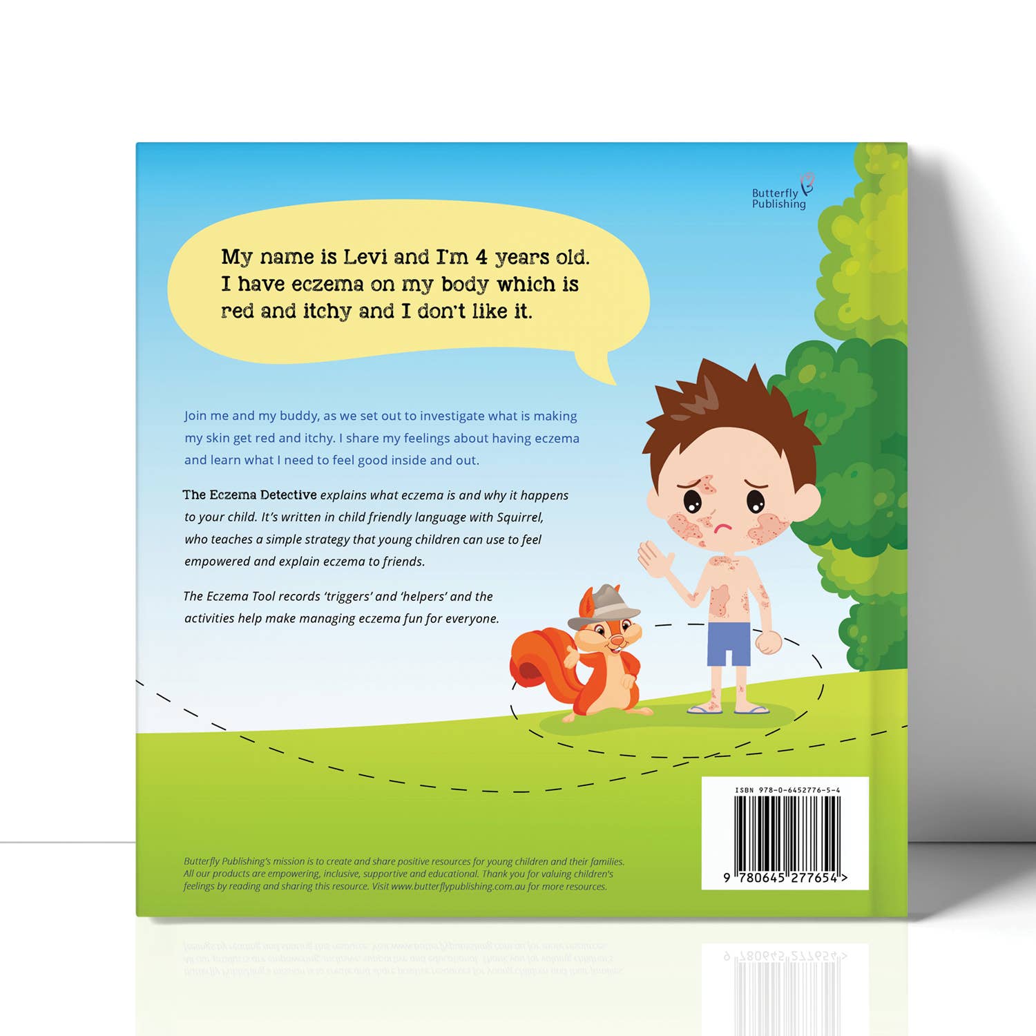 Butterfly Publishing - Wholesale Preschool Book (3-5) - The Eczema Detective (Softcover)9