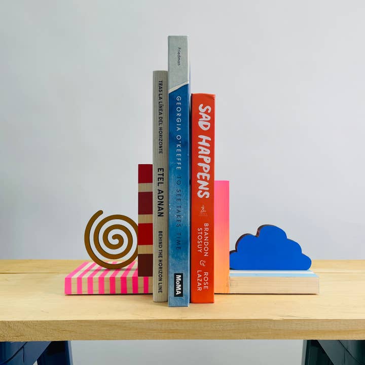 BOOKENDS - SURREAL PAIR for wholesale by Cosmic Peace Studio