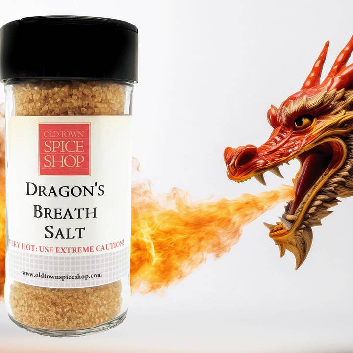 Dragon's Breath Salt Spicy Salt for Cooking & Grilling for wholesale by Old Town Spice Shop