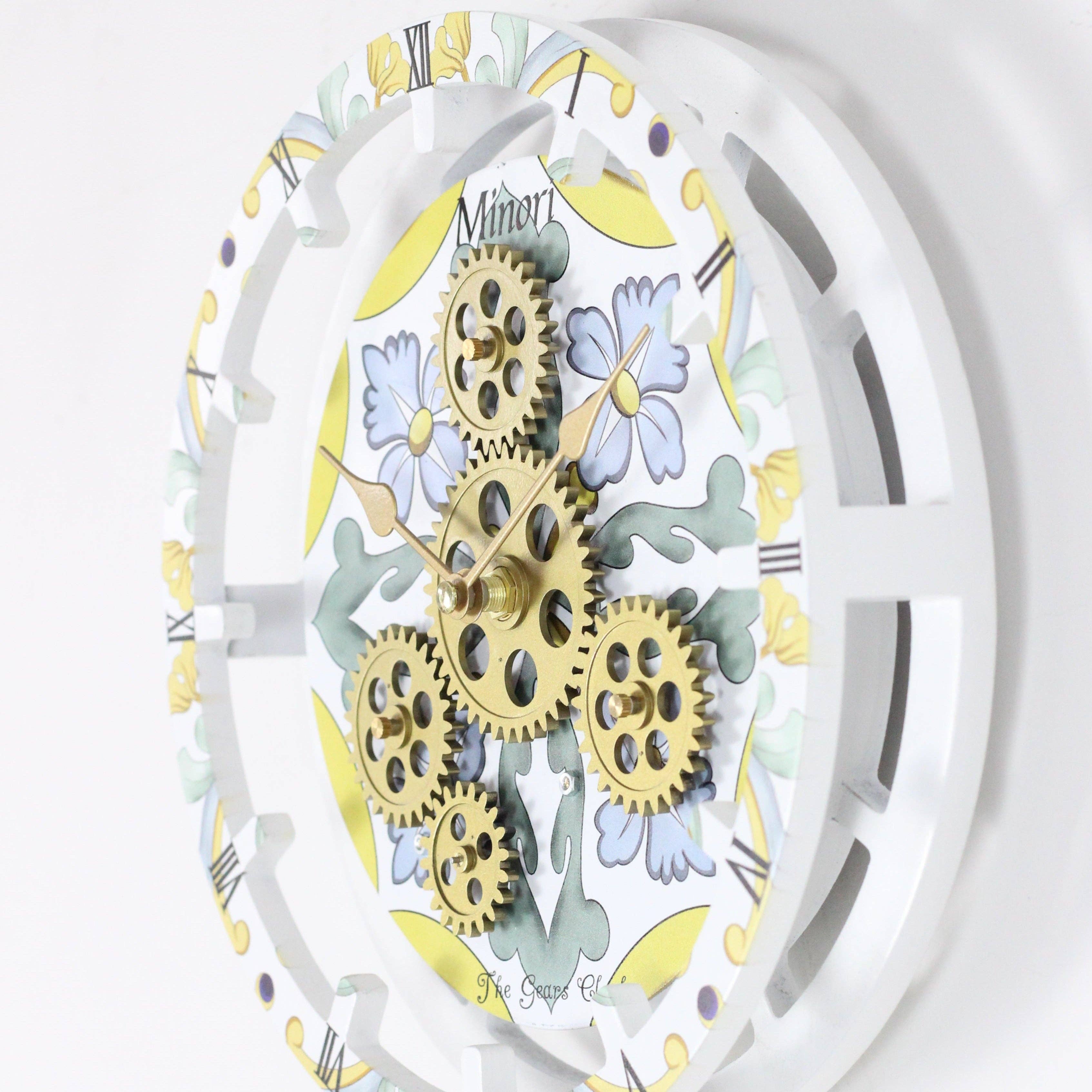 The Gears Clock - Vendita all'ingrosso Orologi da tavolo - OROLOGIO DA TAVOLO DA PARETE ITALY LINE 10 POLLICI MINORI10