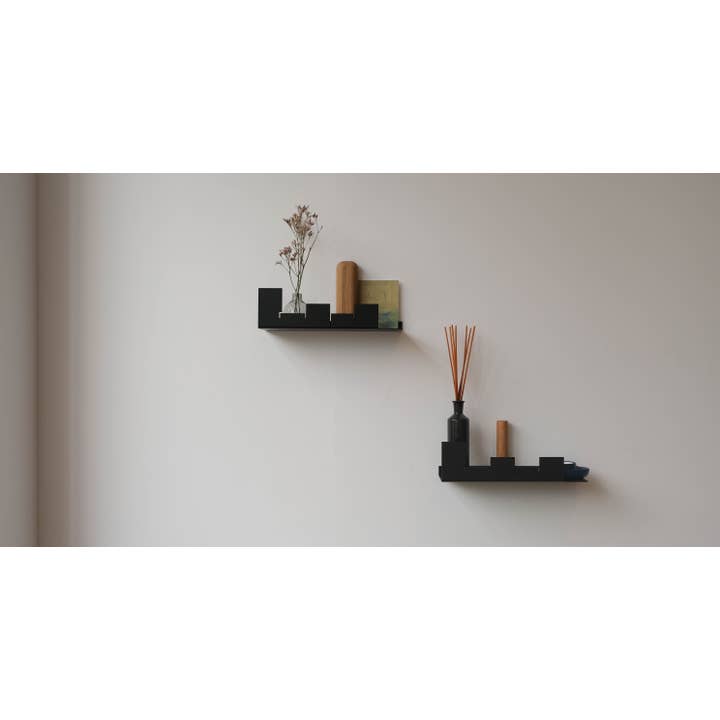 EMKO - Wholesale Wall Mounted Shelf - NVMD City Floating Shelf, steel, black5