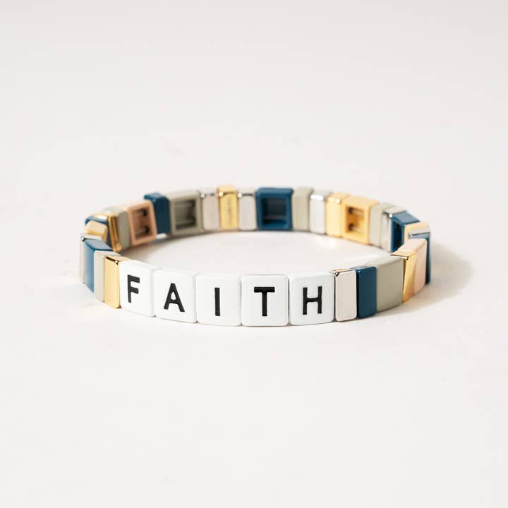 "Faith" Kachelarmband für den Großhandel von Origami Owl