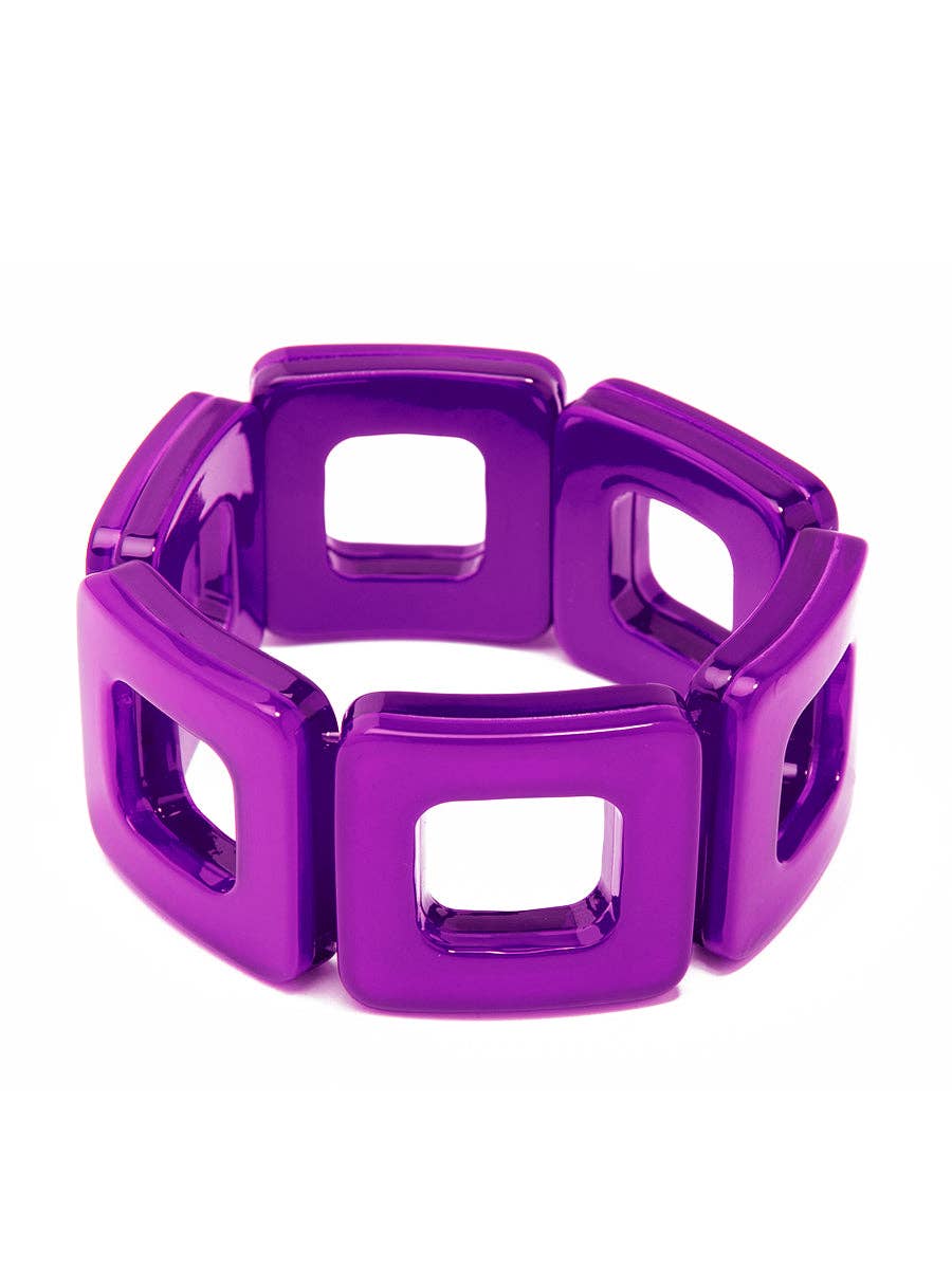 ZENZII Jewelry - Wholesale Bangle Bracelet - Resin Block Bracelet27