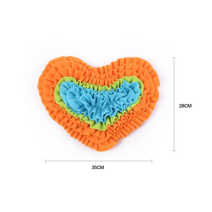 Cheerhunting - Wholesale Pet Food Mat - Dog - Snuffy - Heart-Shaped Snuffle Mat