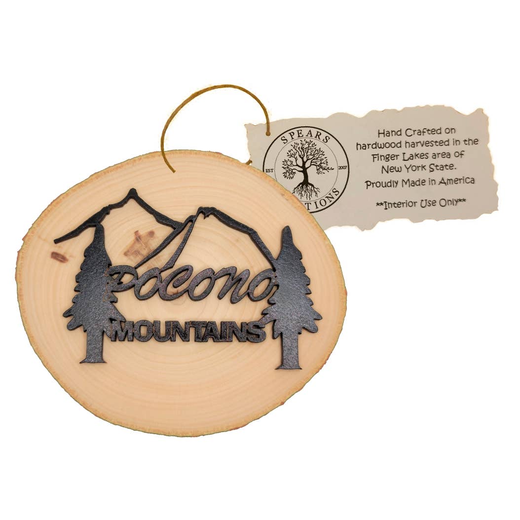 Spears Creations - Wholesale Ornament - Pocono Mountains Ornament3