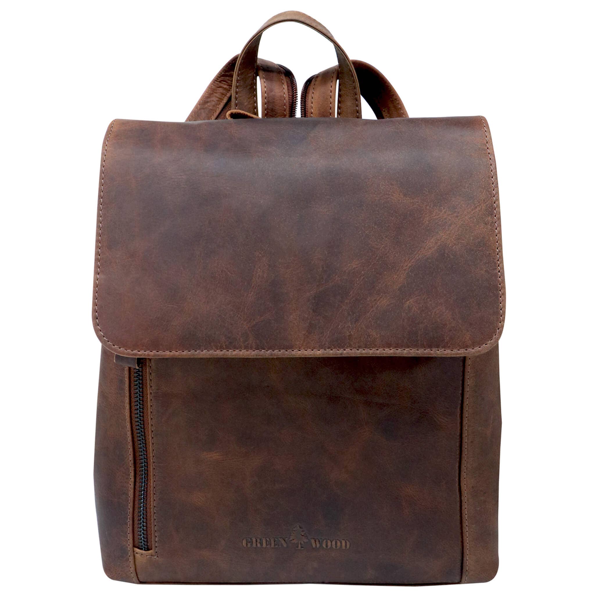 Greenwood – Großhandel Rucksack – Unisex – Kelly City Rucksack Damen Elegant Retro Lederrucksack Herren23