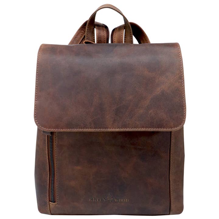 Greenwood – Großhandel Rucksack – Unisex – Kelly City Rucksack Damen Elegant Retro Lederrucksack Herren23