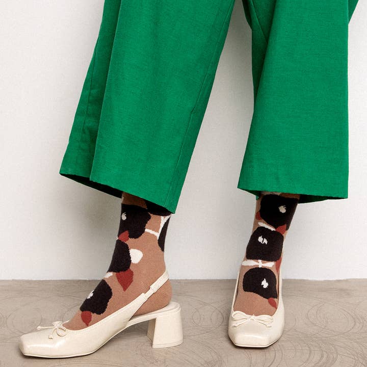 Bonpied solidarity socks - Amira for wholesale by Bonpied