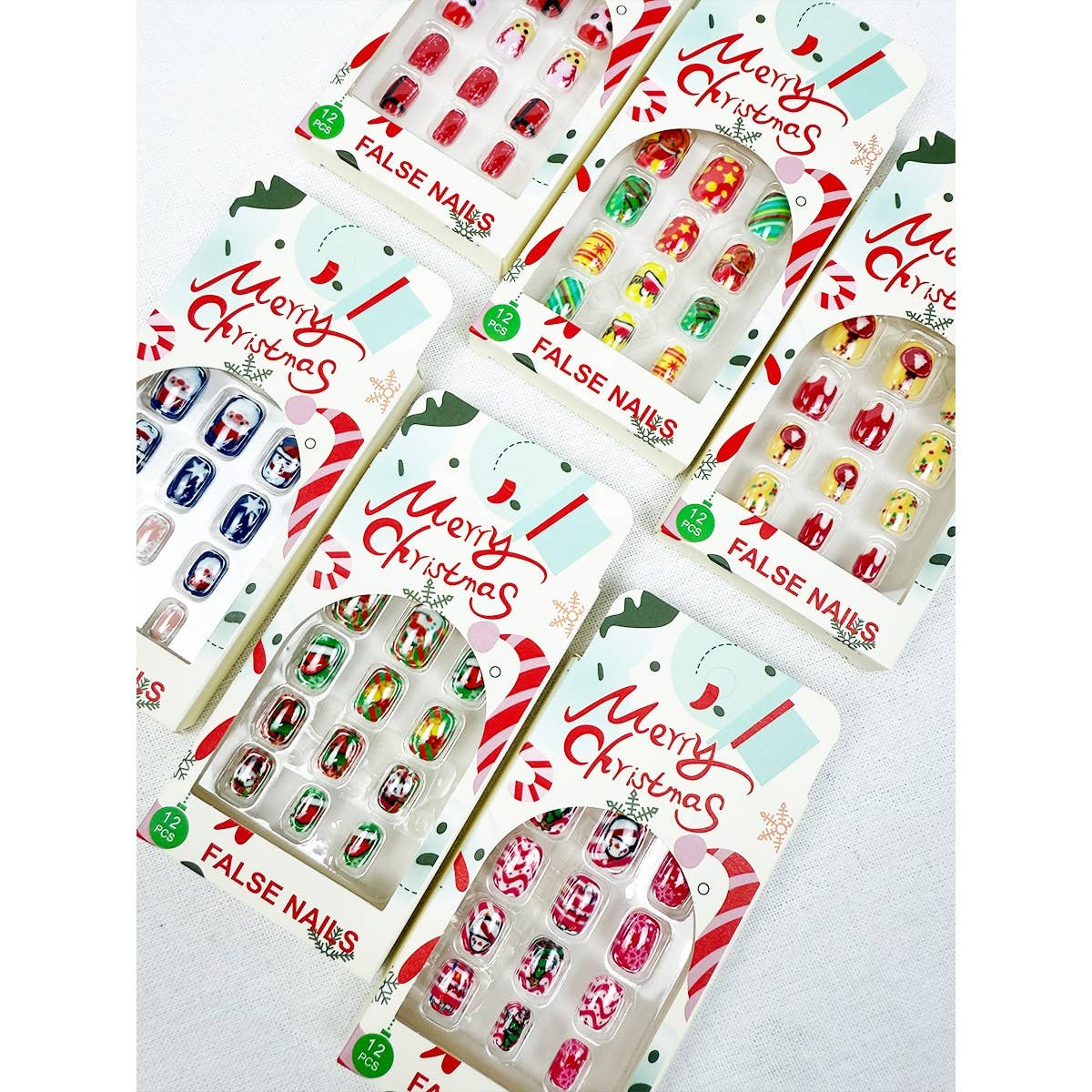 MÉLANGER LA COULEUR Ongles à Presser Fantaisie Thème de Noël en vente sur Faire6