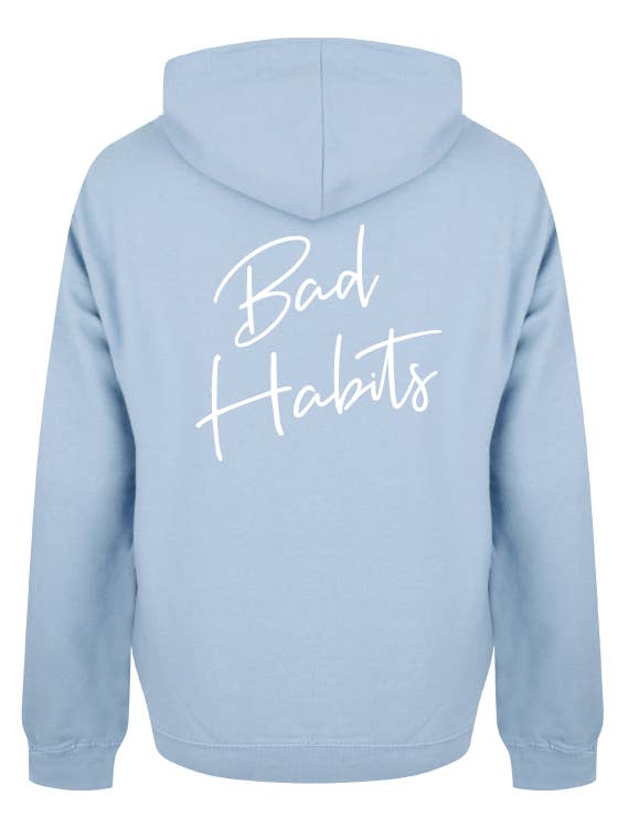 Moletom SIGNATURE azul suave por atacado de Bad Habits Girls Club