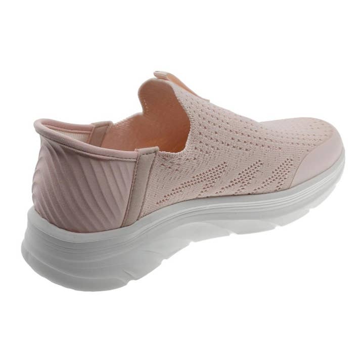 BeShoes Distribuição - Wholesale Slip On Sneakers - Women's - Women's Comfort Slip-on Sneakers Pink Beppi-22075721