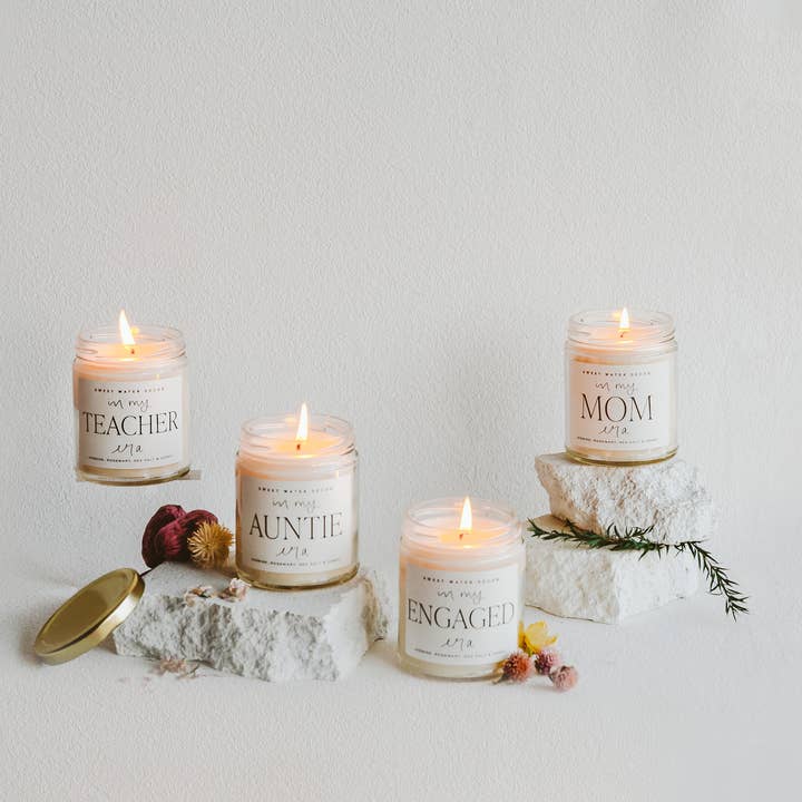 Sweet Water Decor - Wholesale Jar/Filled Candle - In My Mom Era Soy Candle - Home Decor & Gifts