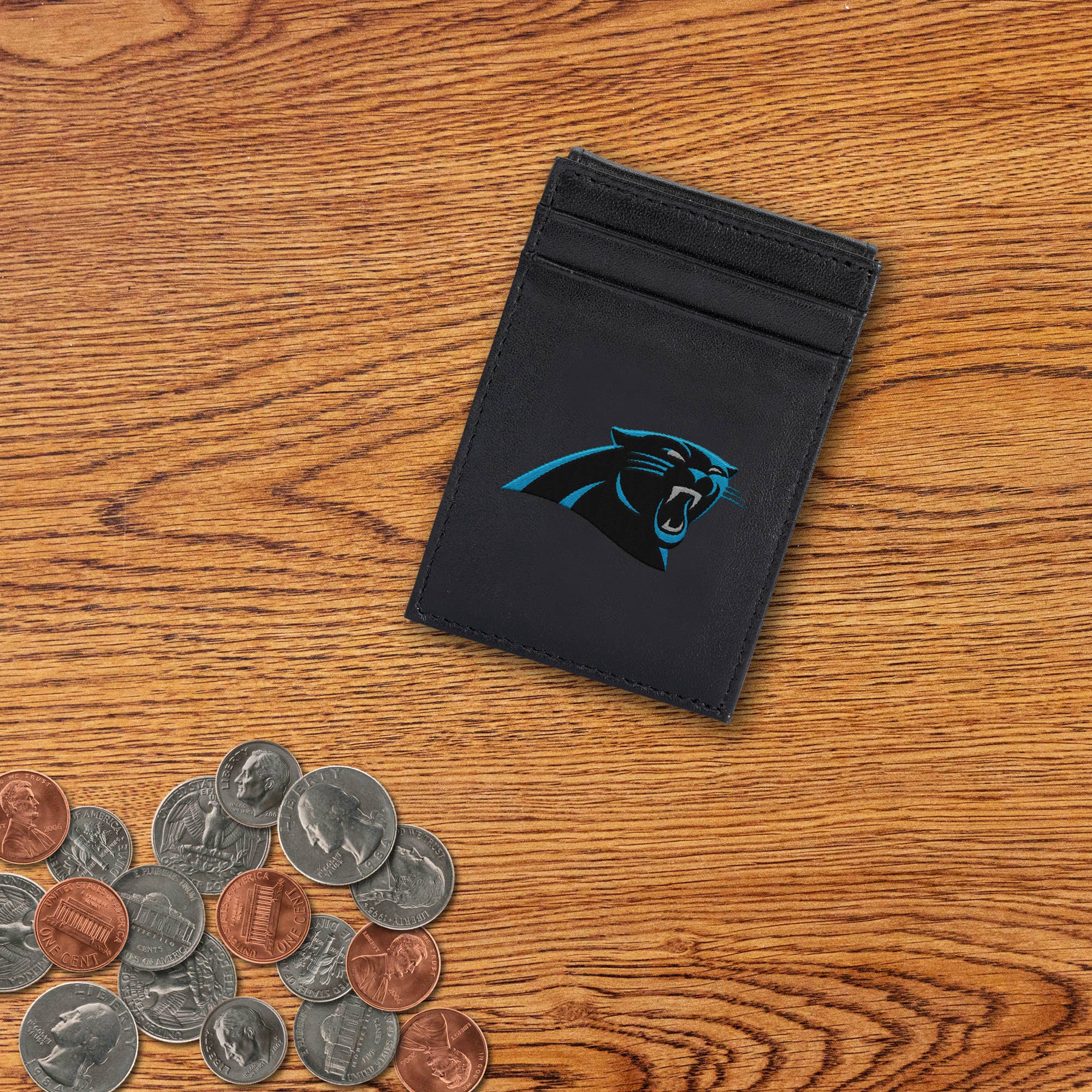 Rico Industries - Wholesale Wallet - Men's - Golden State Warriors Embroidered Front Pocket Wallet2