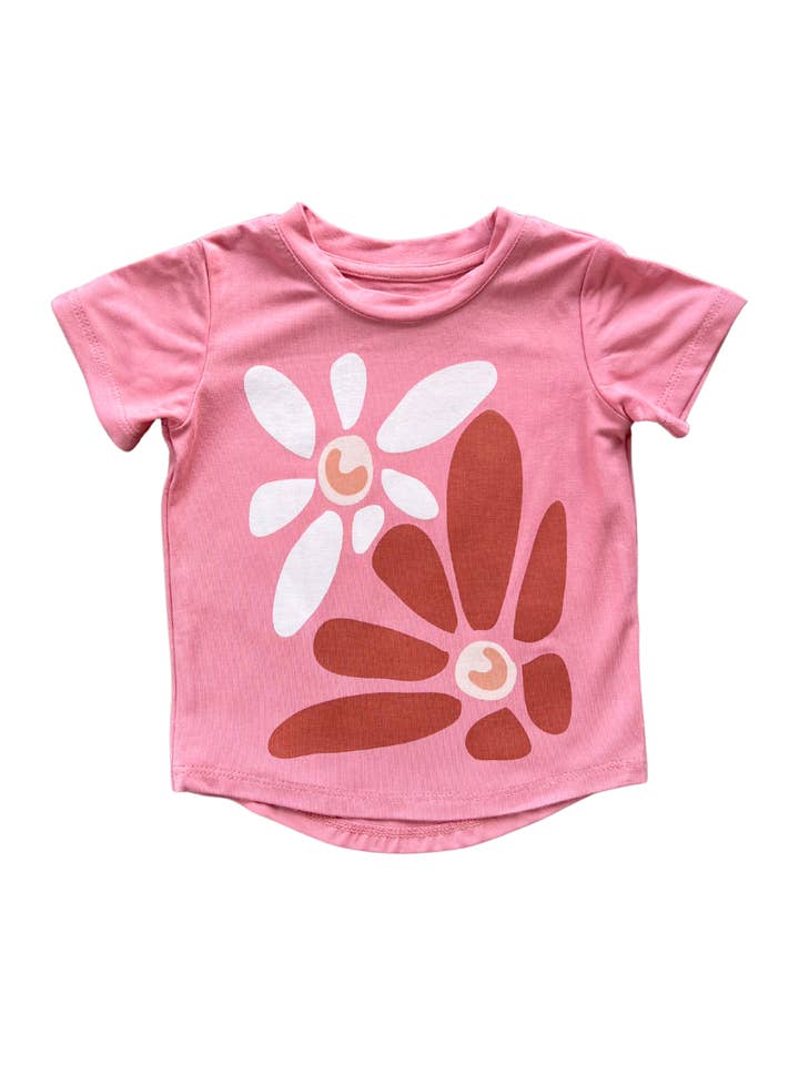 babysprouts clothing company - Wholesale Screen Printed T-Shirt - Kids - Girl's Short Sleeve Tee Bamboo Graphic Tee Summer Designs