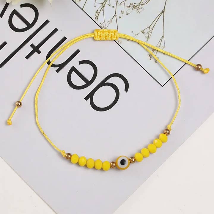 VIE - Wholesale Beaded bracelet - Evil Eye Artificial Crystal Bracelet13