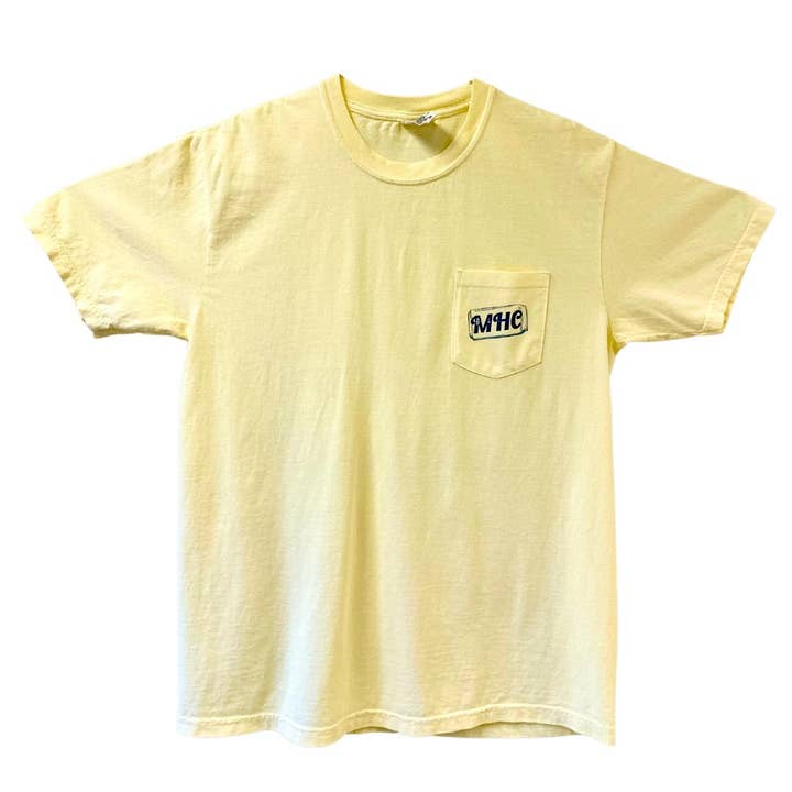 The Mad Hatter Co - Wholesale Screen Printed T-Shirt - Unisex - MHC Brewski Tee- Banana