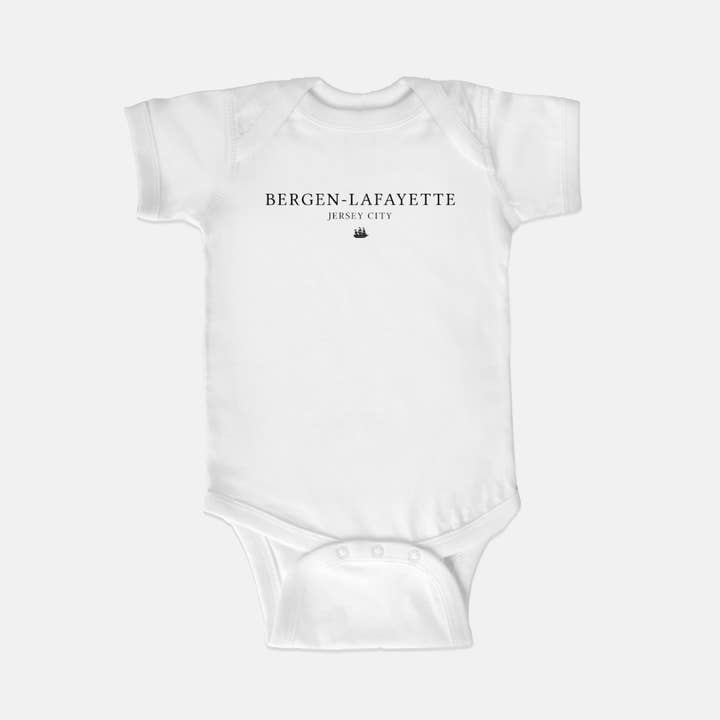 Hudson Main - Wholesale Bodysuit (Non-Footed) - Baby - Baby Jersey City Neighborhood Onesie