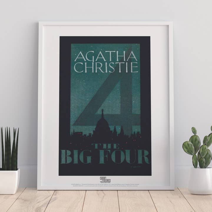 Agatha Christie - The Big Four - Impression artistique haut de gamme 11 x 14 po pour la vente par Star Editions