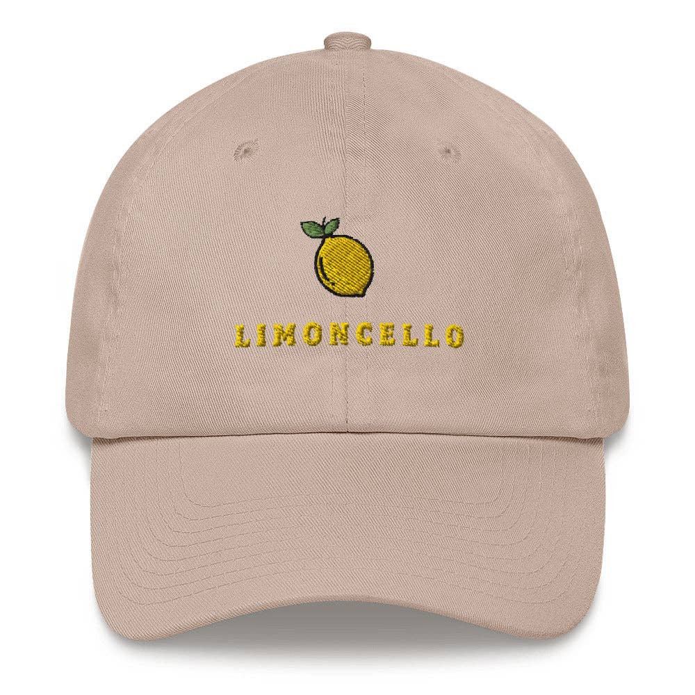 The Refined Spirit - Vendita all'ingrosso Cappellino da baseball - Unisex - Cappellino Limoncello ricamato in stile dad hat3