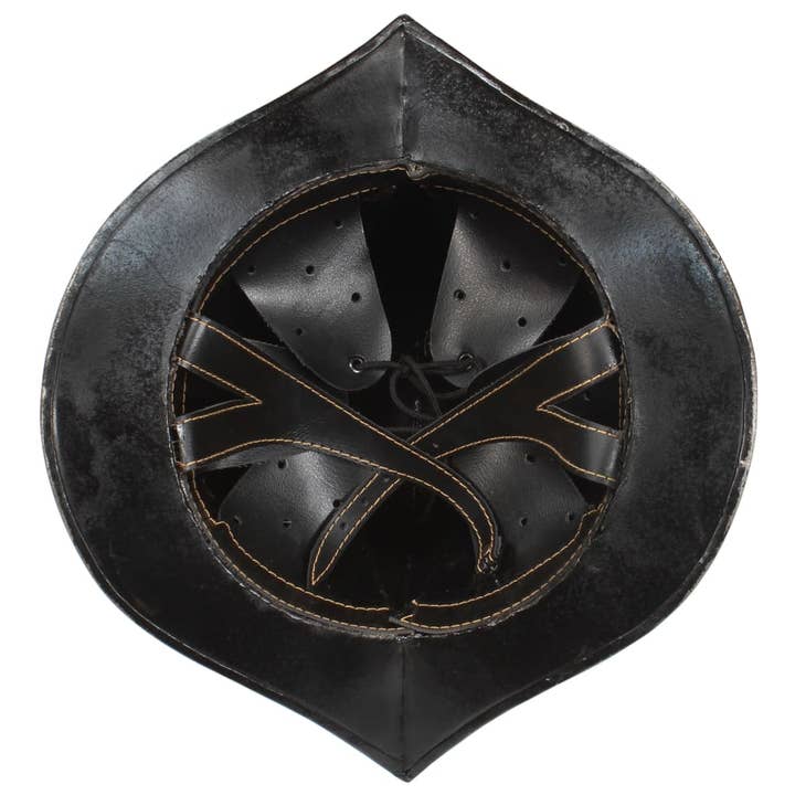 Arts King - Venta al por mayor Artículo decorativo de mesa - Casco de Caballero Medieval LARP Plateado - Estilo Casco Morrión